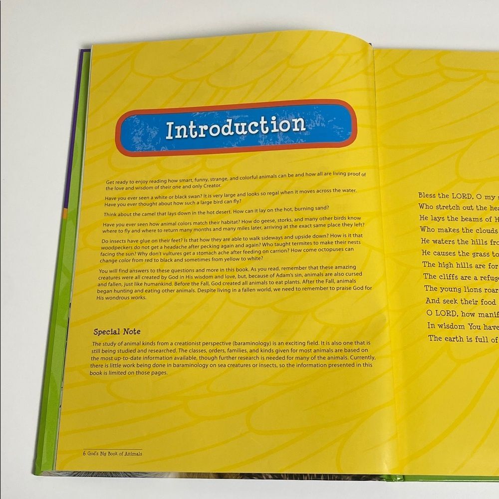 Master Books God's Big Book of Animals - Educational Book for Kids-Homeschool - Picture 6 of 16